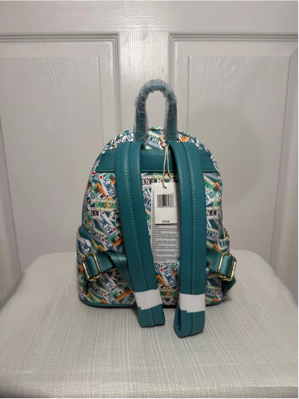 Women's Loungefly Disney Old Key West Backpack and Ears Set NWT